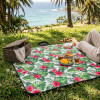 Pikniková deka 200x160 cm SPRINGOS PM020 zeleno-červená