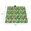 Pikniková deka 300x200 cm SPRINGOS PM021 zeleno-červená