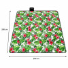 Pikniková deka 200x200 cm SPRINGOS zeleno-červená