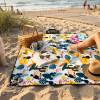 Pikniková deka 200x150 cm SPRINGOS PM042 tropický vzor