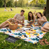 Pikniková deka 200x200 cm SPRINGOS PM043 tropický vzor