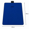 Pikniková deka 150x135 cm SPRINGOS PM045 modrá