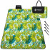 Pikniková deka 200x150 cm SPRINGOS PM040 zelená s listy