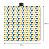 Pikniková deka 200x200 SPRINGOS PM001 žluto-modrá