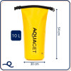 Nepromokavý vak 10l SPRINGOS AQ0022 žlutý