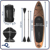 Paddleboard set AQUAGET Tiger Flow 350 cm