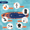 Paddleboard set AQUAGET Coral Bloom 350 cm