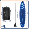 Paddleboard set AQUAGET Blue Motion 350 cm