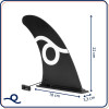 Středová ploutev na paddleboard 22 cm AQUAGET AQ0048