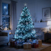 LED světelný řetěz - 17,5m, 300LED, 8 funkcí, IP44, studená bílá