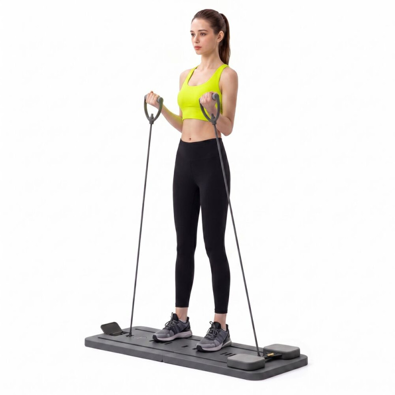 Pilates reformer 10v1 ACTIGET ACT0201 šedý