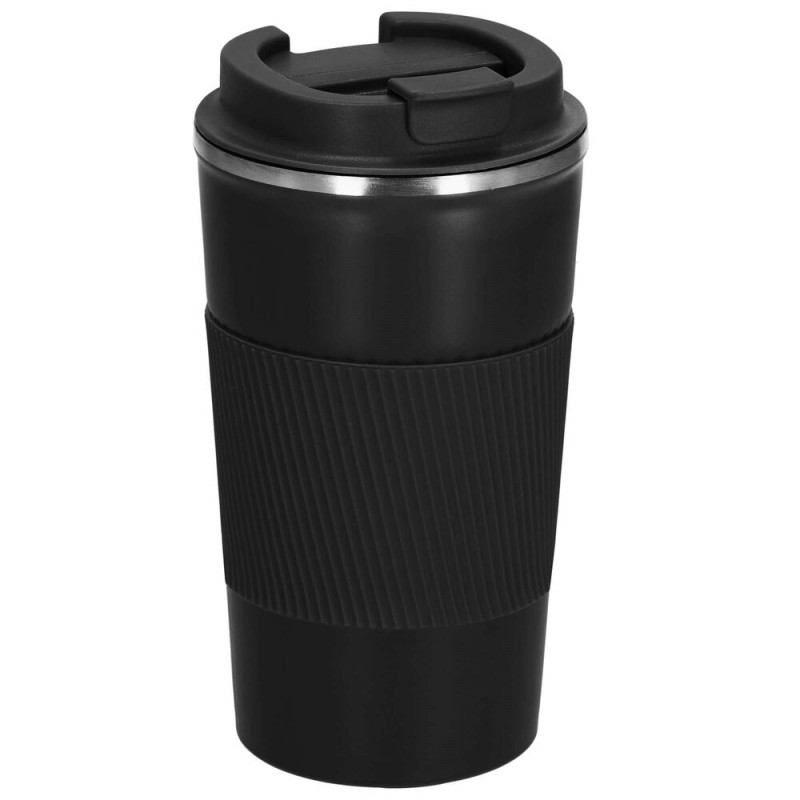 Cestovní termohrnek 500 ml SPRINGOS SIPPY černý