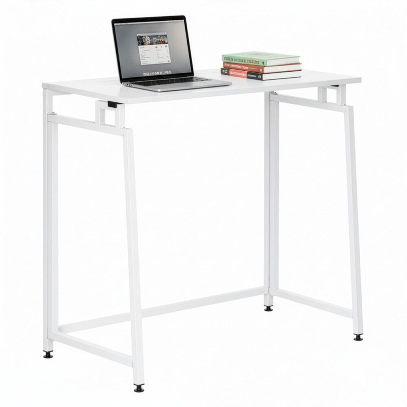 Skládací pracovní stůl 80x40 cm SPRINGOS HF0057 Flecto bílý