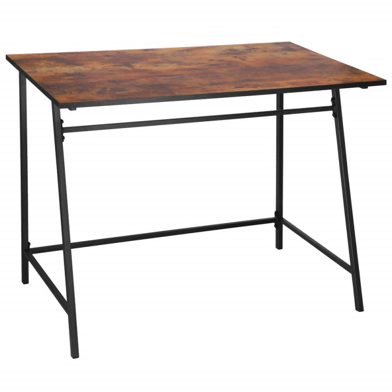 Psací stůl 100x50 cm SPRINGOS HF0027 Designline hnědý