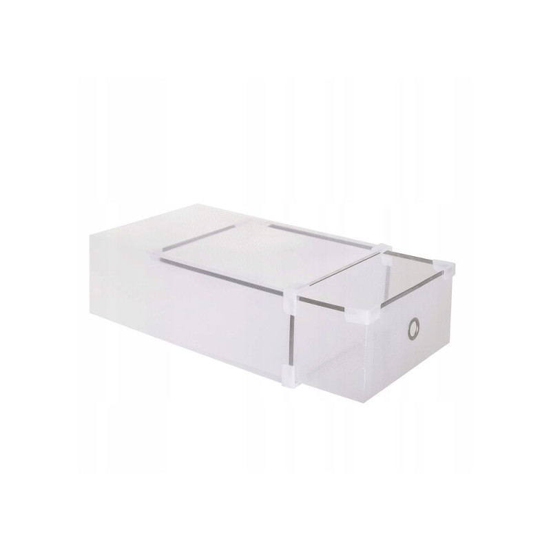 Úložný box na boty 22x34x13,5 cm SPRINGOS HA3001 průhledný