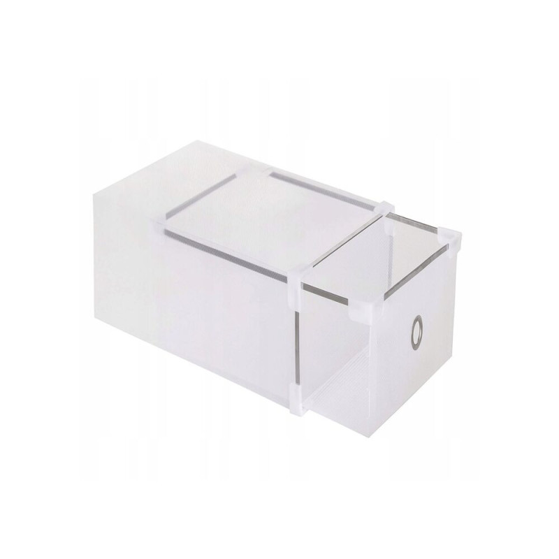 Úložný box na boty 18x18x28 cm SPRINGOS HA3002 průhledný
