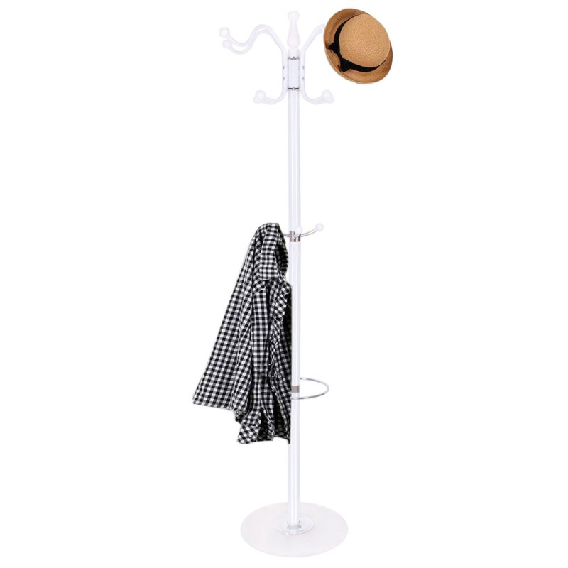 Stojanový věšák 174 cm SPRINGOS Baron HA2033 bílý