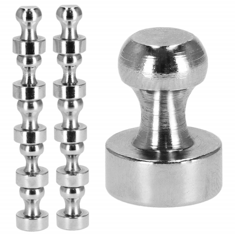 Neodymové magnety 10ks SPRINGOS HA5142 stříbrné