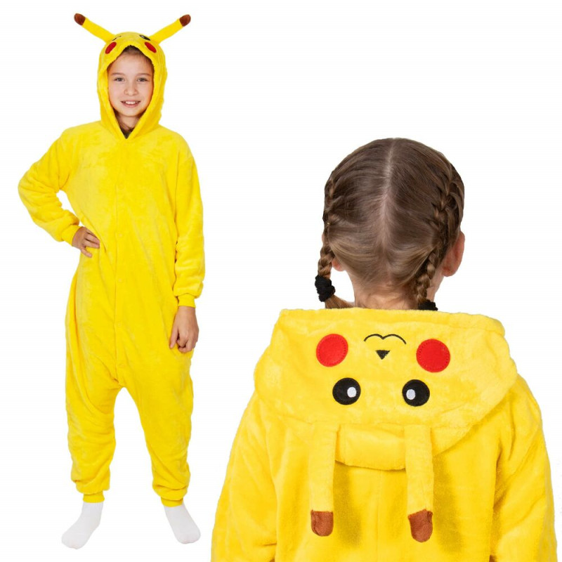 Pyžamo Pikachu vel. 120-130 cm SPRINGOS KIGURUMI žluté