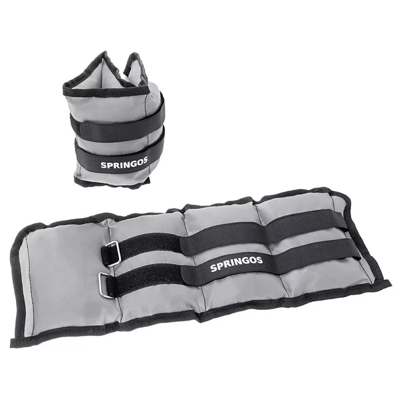 Závaží na ruce a nohy 2x2 kg HD nylon SPRINGOS Závaží na ruce a nohy 2x2 kg HD nylon SPRINGOS