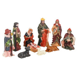 Vánoční Betlém 10 figurek