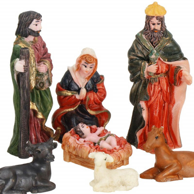Vánoční Betlém 10 figurek