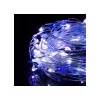 LED řetěz Nano Duo - 2m, 20LED, 2xAA, bílámodrá