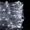 LED řetěz Nano - 10m, 100LED, 8 funkcí, IP44, studená bílá