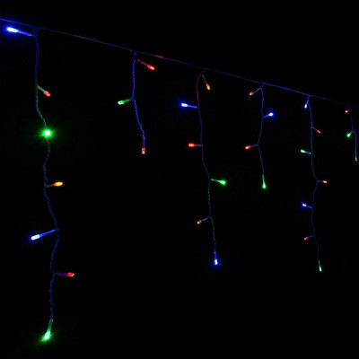 LED krápníky - 14,5m, 300LED, 8 funkcí, IP44, multicolor