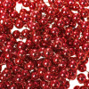 Vánoční řetěz Girlanda s korálky - 10m, 8mm, červená