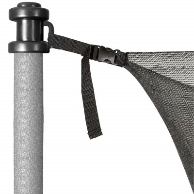 Trampolína SPRINGOS 250 cm s vnitřní ochrannou sítí + žebřík