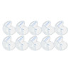 Samolepící silikonové rohy 3x2,5 cm, sada 10ks SPRINGOS HA5124