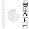 Samolepící silikonové rohy 3x2,5 cm, sada 10ks SPRINGOS HA5124