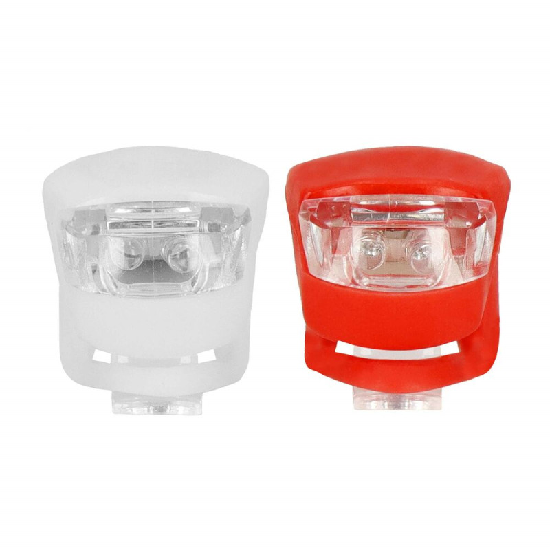 LED světla na kolo, sada SPRINGOS BA0055 LED světla na kolo, sada SPRINGOS BA0055