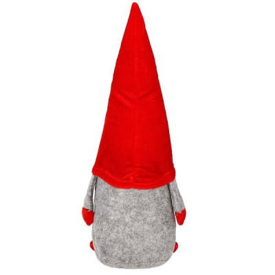 Skřítek GNOM s červenou čepicí 38 cm