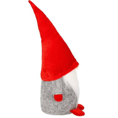 Skřítek GNOM s červenou čepicí 38 cm