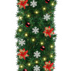 Vánoční řetěz Girlanda z větviček 3m zelená