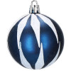 Maxi 77 dílná sada vánočních ozdob modrá