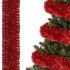Vánoční girlanda s leskle červeným jehličím zaručeně oživí a obohatí vaši sváteční výzdobu. Řetěz má hustou strukturu, délku 6 m a šířku 7 cm. Krásně se třpytí, snadno tvaruje i napojuje. Bude vypadat skvěle, ať ho dáte na stromeček, omotáte kolem zábradlí či trámů nebo použijete jako základ pro vánoční aranžmá.