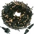 LED světelný řetěz - 19,5m, 300LED, IP44, teplá bílá