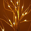 LED stromek Bříza - 150cm, 72LED, IP44, teplá bílá