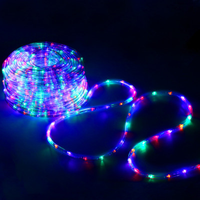 LED světelná hadice - 10m, 240LED, 8 funkcí, IP44, multicolor