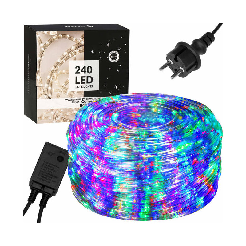 LED světelná hadice - 20m, 480LED, 8 funkcí, IP44, multicolor LED světelná hadice - 20m, 480LED, 8 funkcí, IP44, multicolor