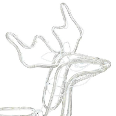 LED Sob - 85cm, 216LED, IP44, teplá bílá