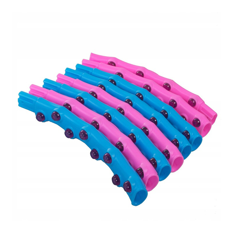 Hula Hop obruč 100 cm SPRINGOS BALLS modro-růžová - Springos.cz