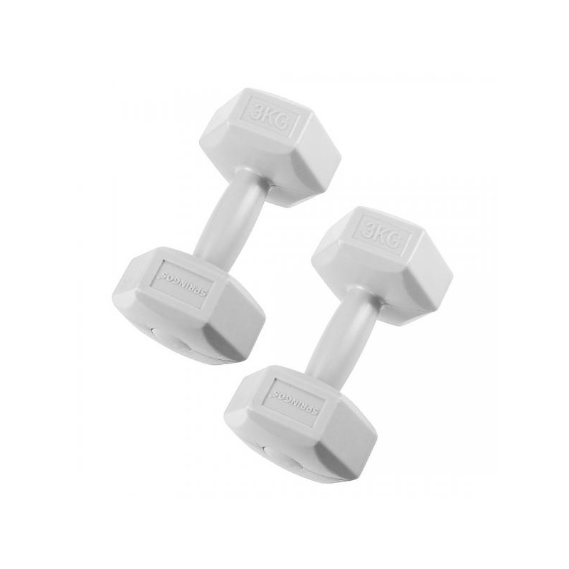 Sada činek 2x3 kg SPRINGOS HEX Sada činek 2x3 kg SPRINGOS HEX
