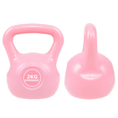 Kettlebell 2 kg ABS SPRINGOS růžový