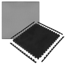 Pěnová podložka Puzzle 100x100x2 cm SPRINGOS POWER černo-šedá