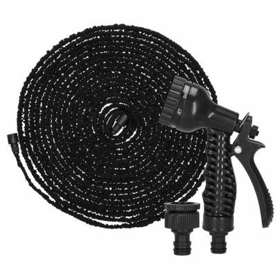 Zahradní hadice flexibilní 60 m, černá SPRINGOS X-HOSE