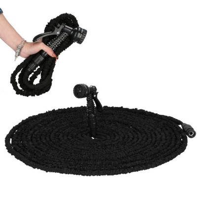 Zahradní hadice flexibilní 60 m, černá SPRINGOS X-HOSE